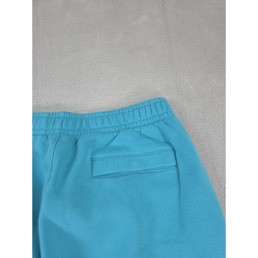 Nike Sportswear Club Fleece Joggers Bright Turquoise Pants Mens Large - Picture 4 of 7